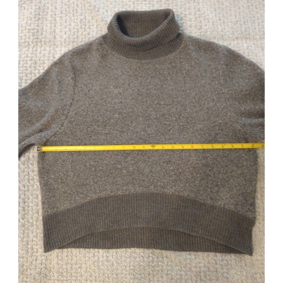 Zara gray small turtleneck sweater - Picture 7 of 8